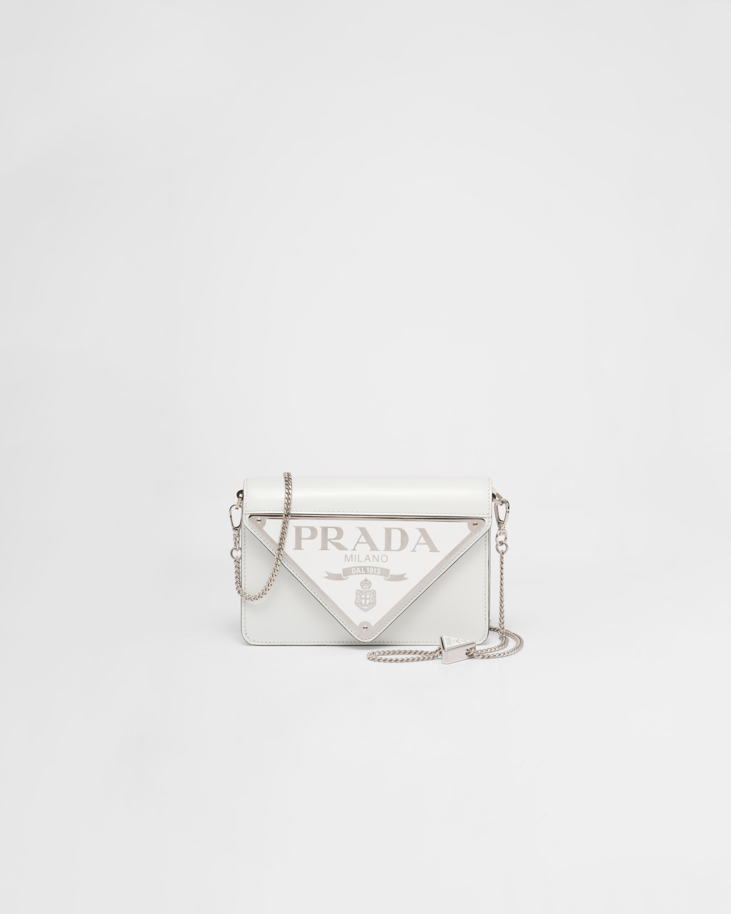 White prada clutch 2025