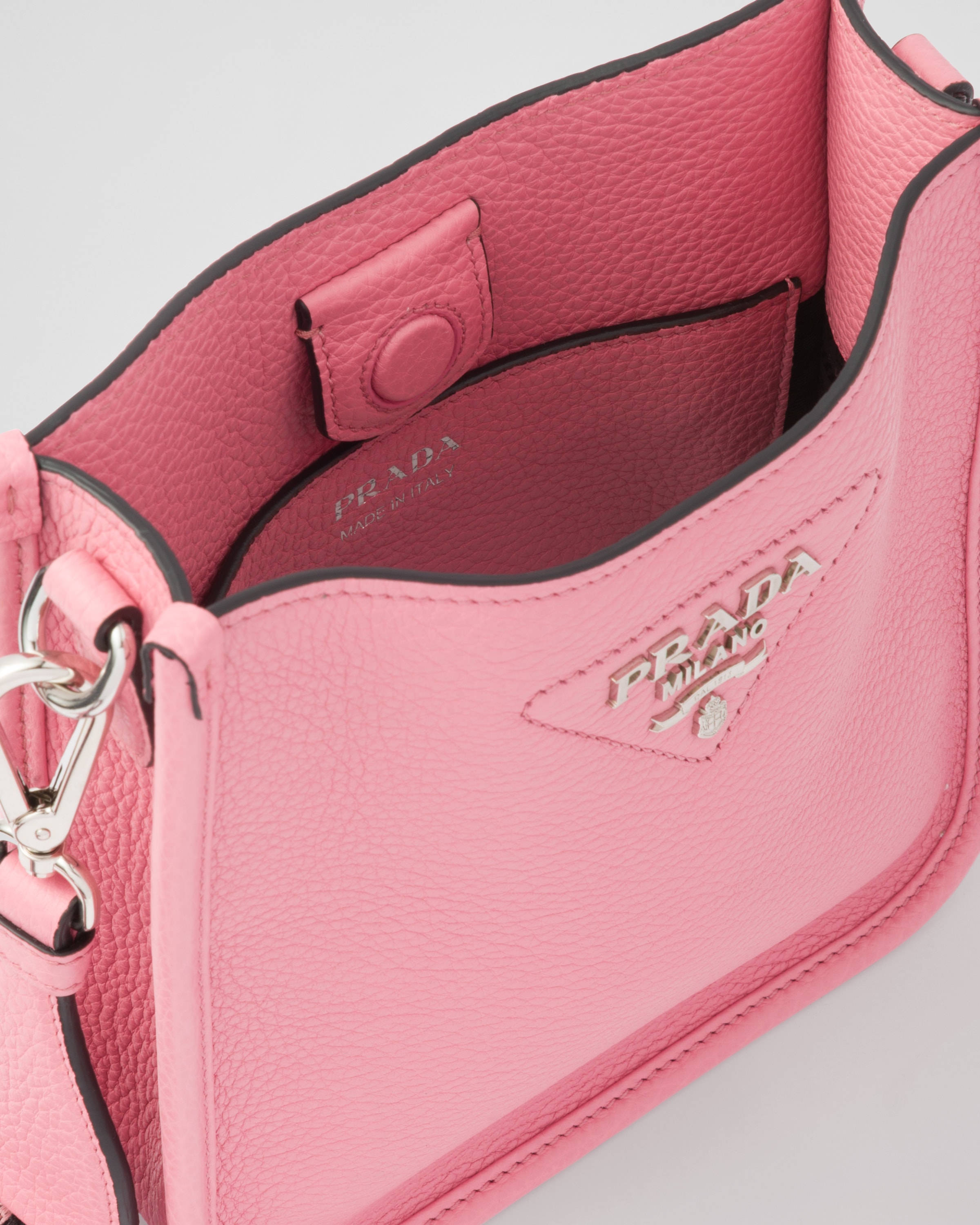 Prada pink mini nylon bag shop
