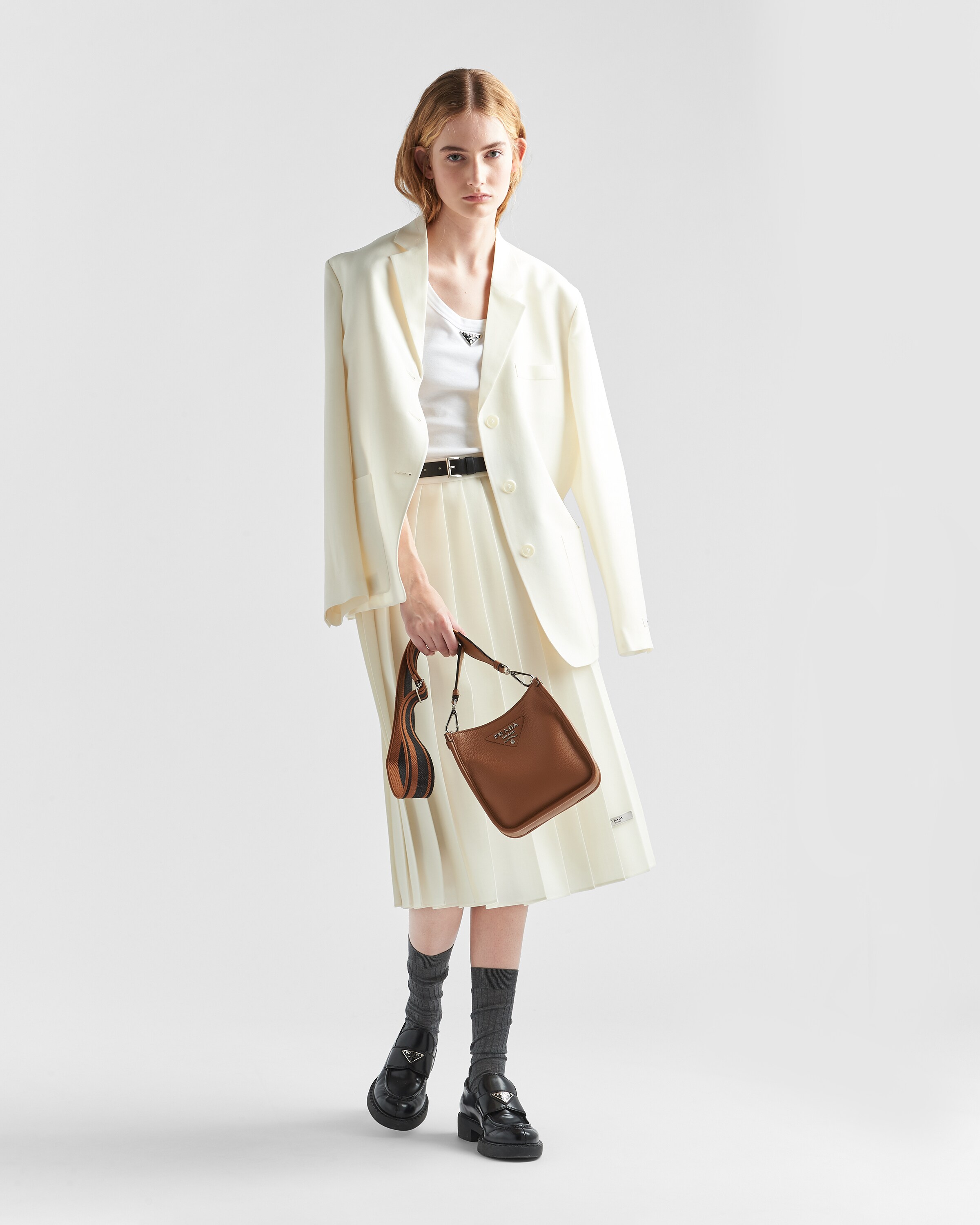 Prada caramel bag top
