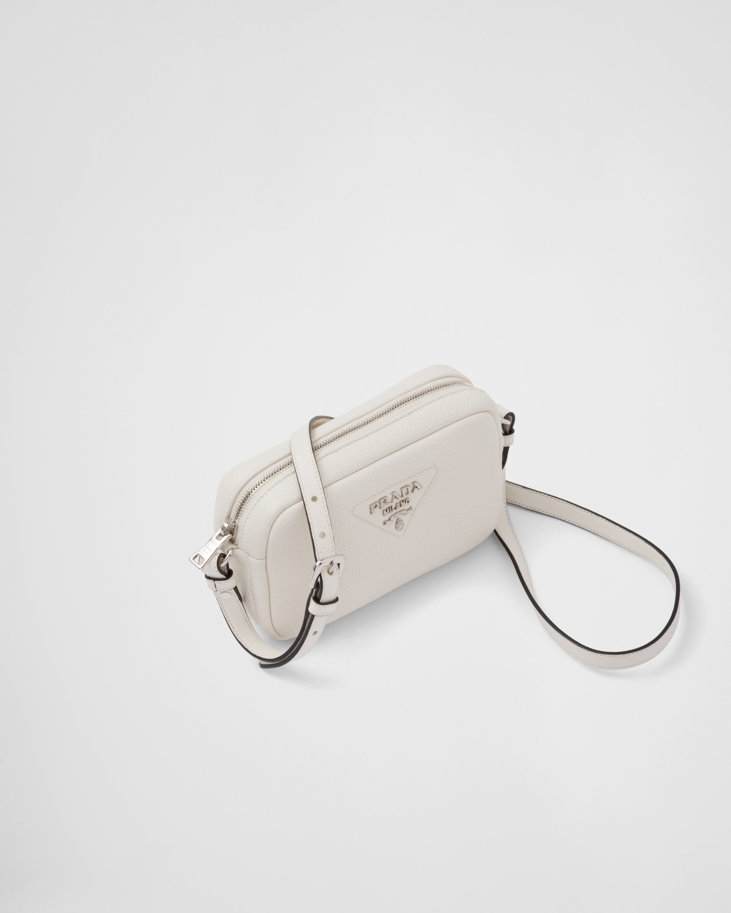 White Small Leather Bag