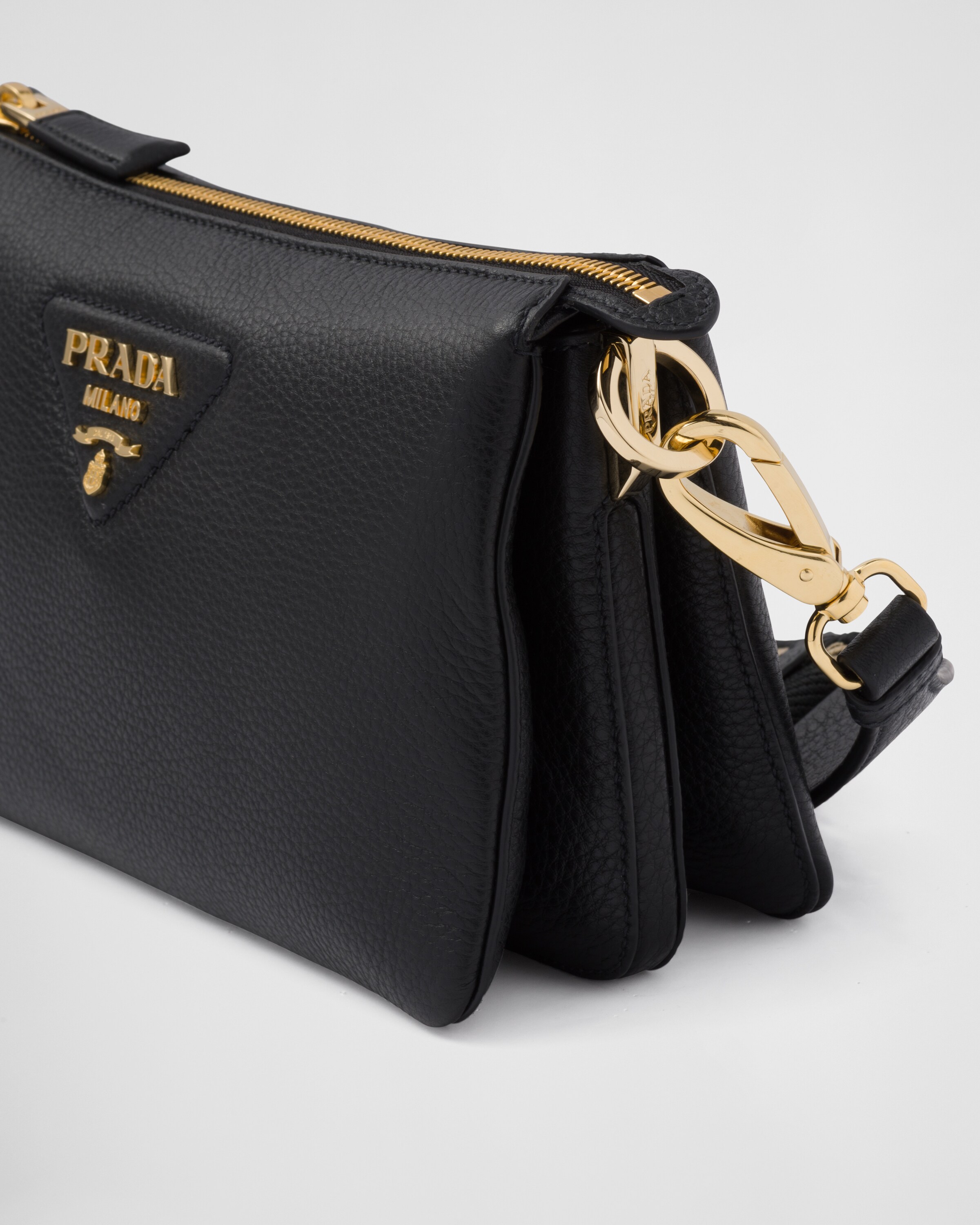 Prada tracolla nera sale