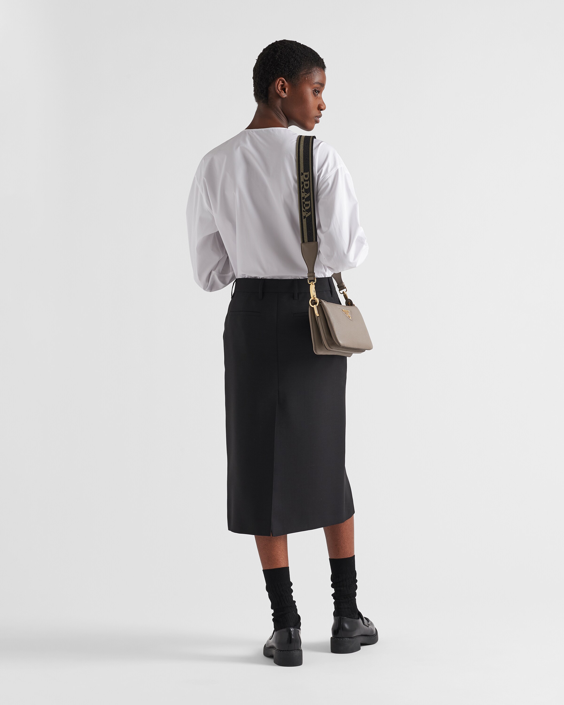 Prada Leather shoulder bag 2