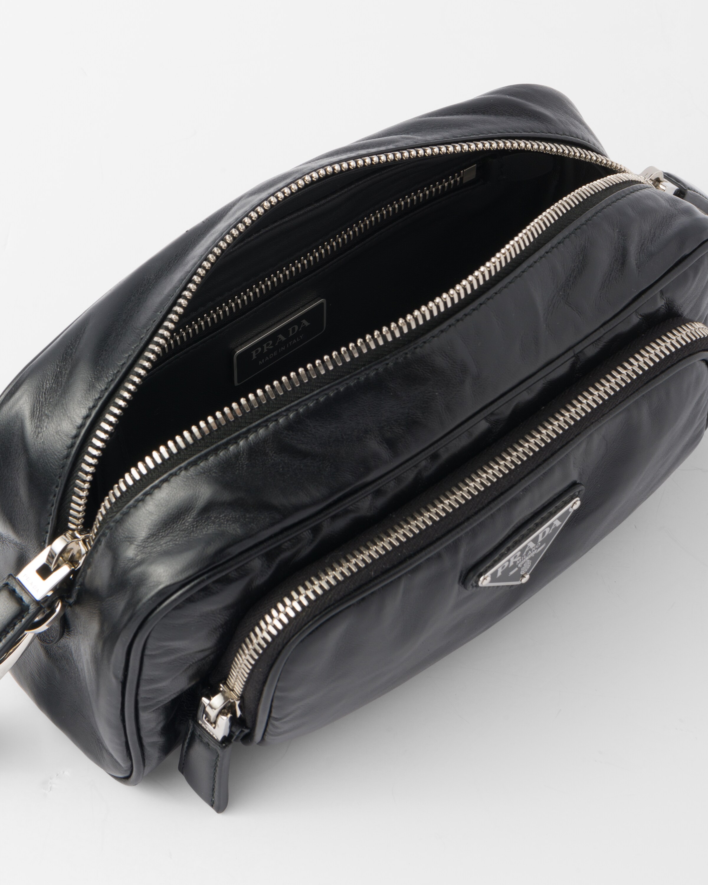Prada Nappa antique leather multi\u002Dpocket shoulder bag 5