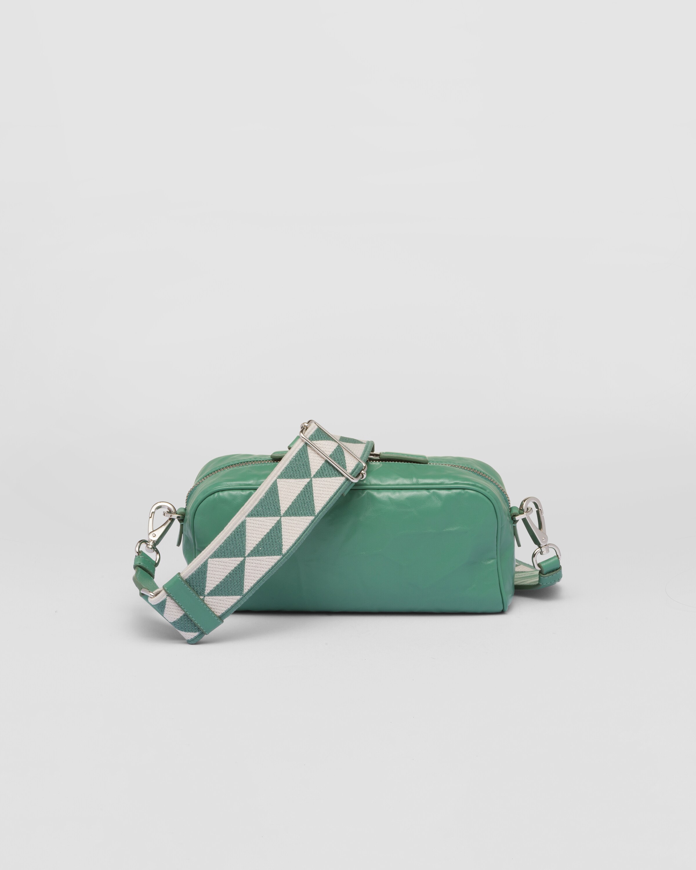 Prada Nappa antique leather multi\u002Dpocket shoulder bag 4