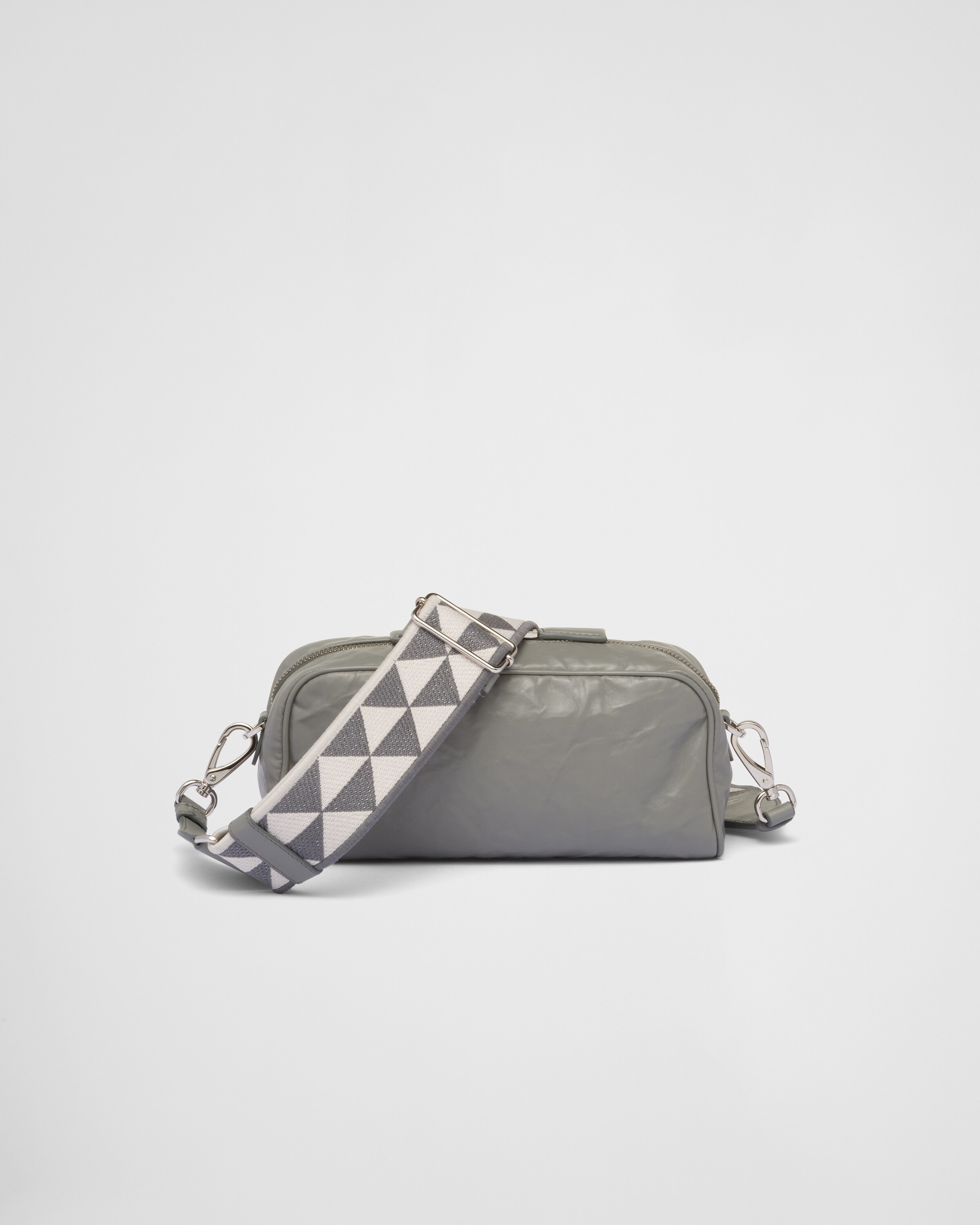 Prada Nappa antique leather multi\u002Dpocket shoulder bag 4