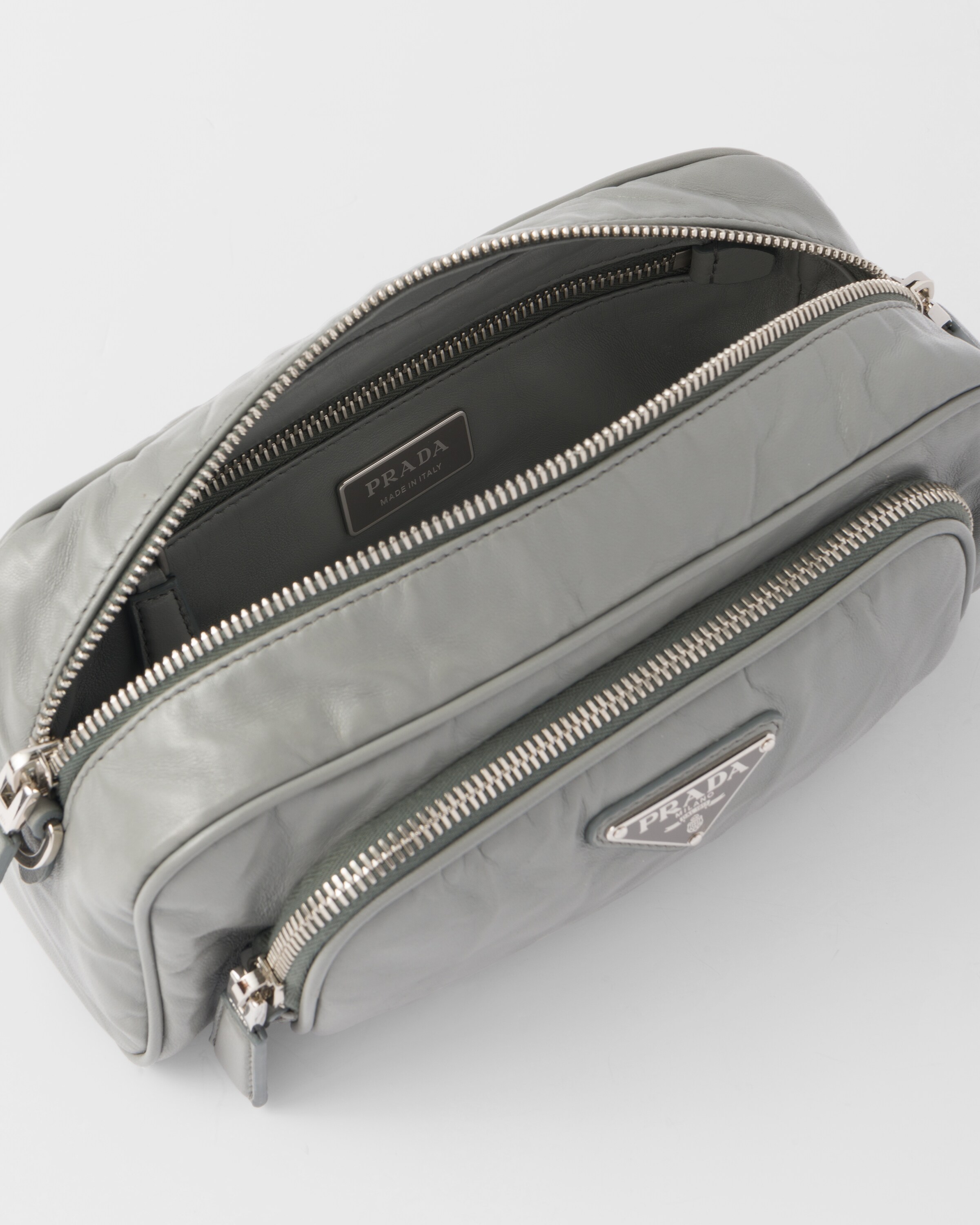 Prada Nappa antique leather multi\u002Dpocket shoulder bag 5