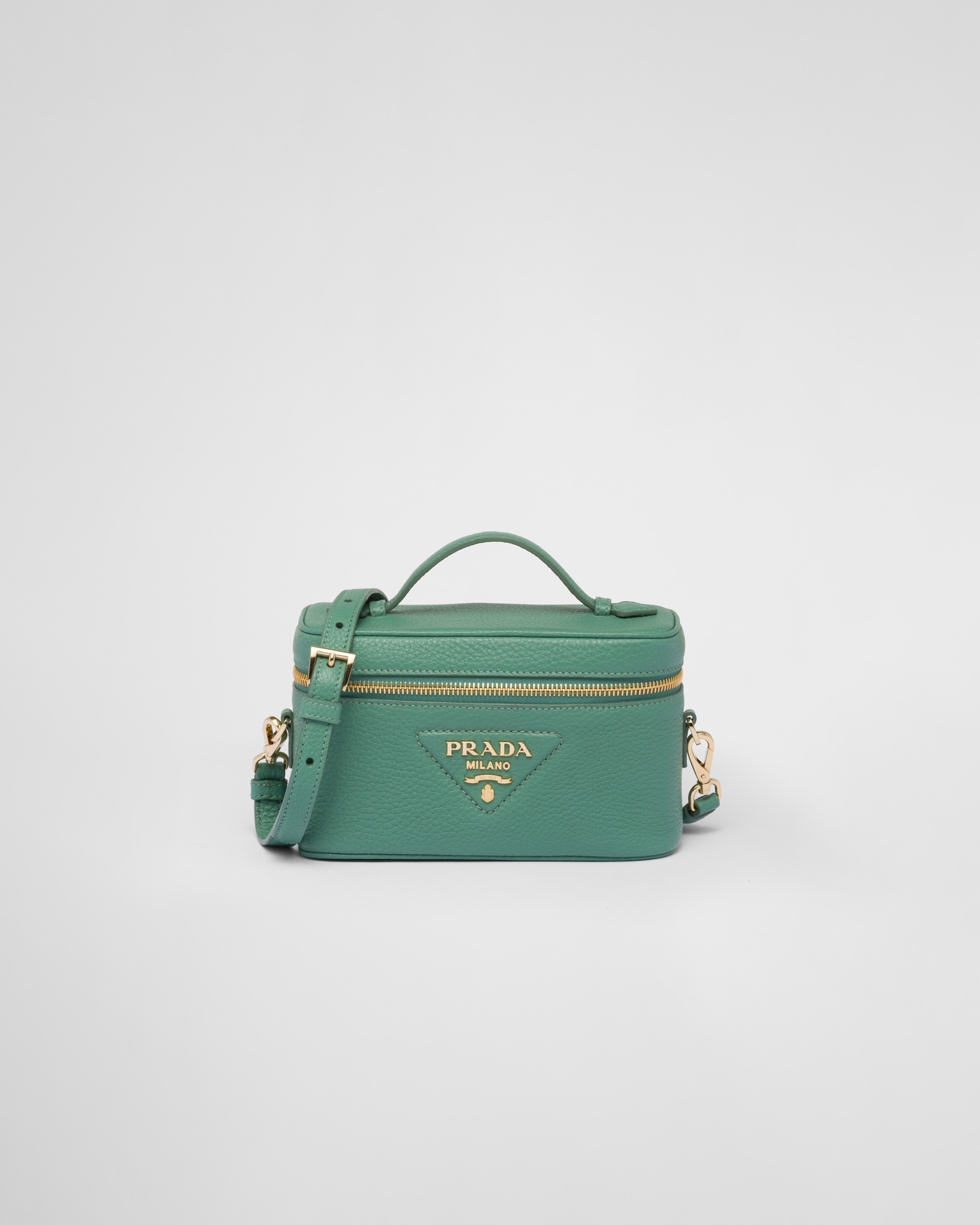 Sage Green Leather Mini bag PRADA