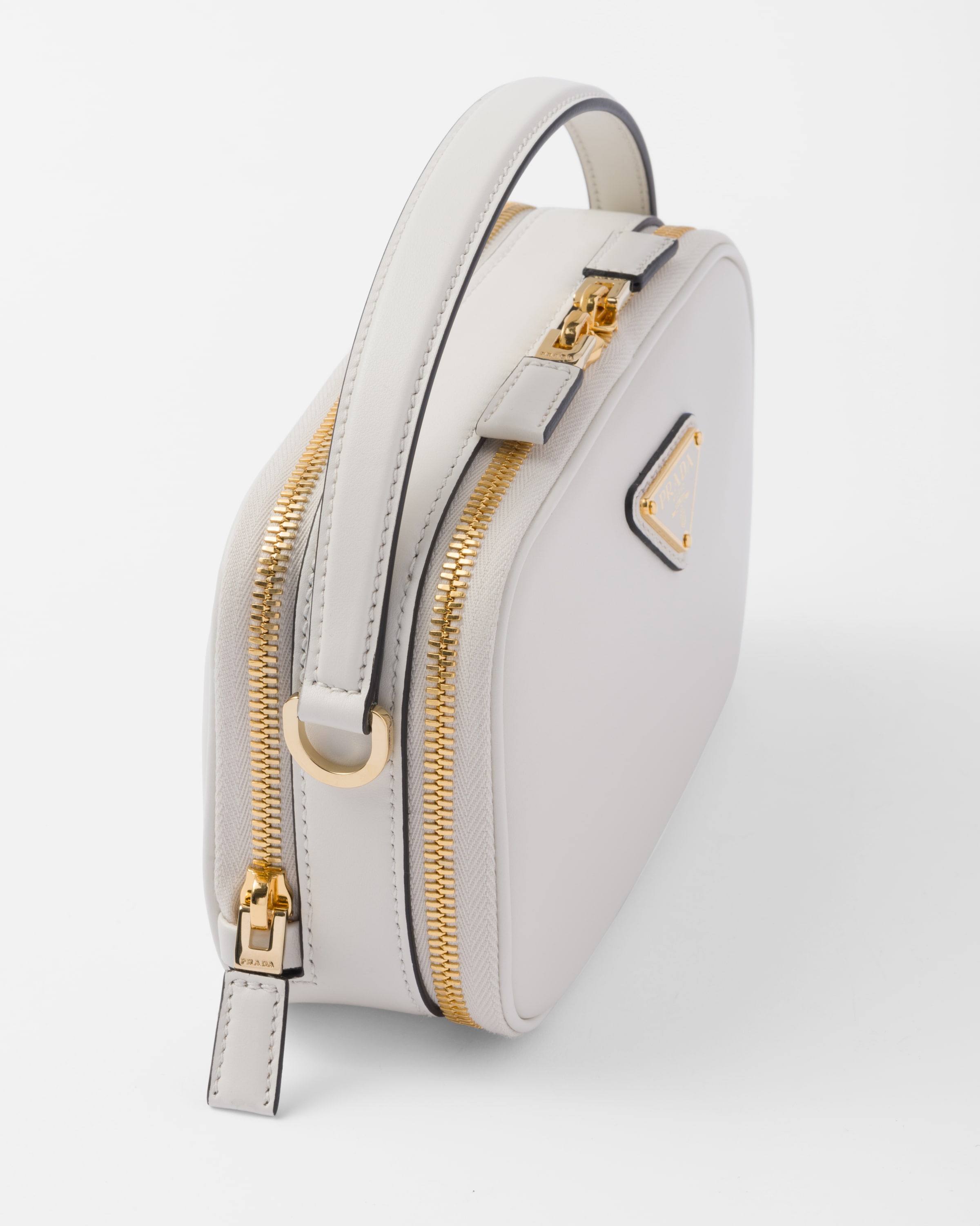 White Prada Odette Leather Mini-bag