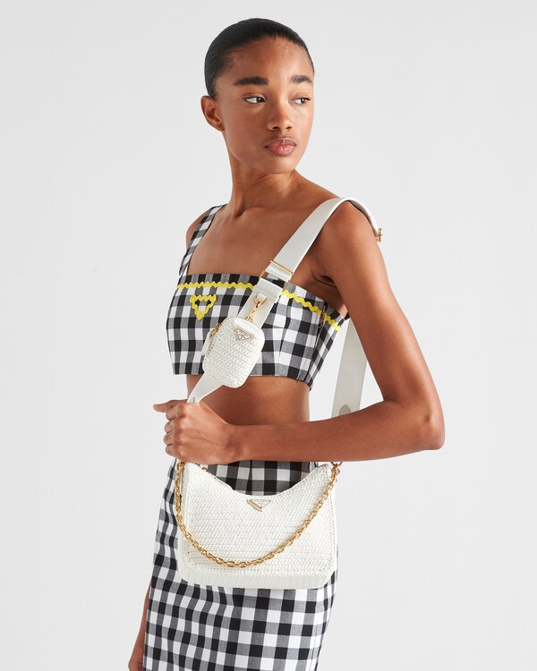 Prada Re-Edition 2005 crochet bag - White Prada Re-Edition 2005 crochet bag - White