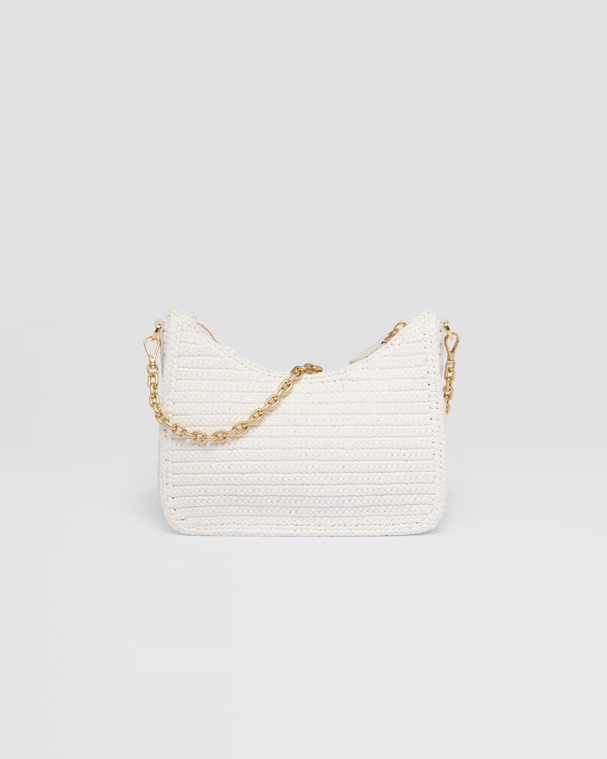 White Prada Reedition 2005 Crochet Bag PRADA
