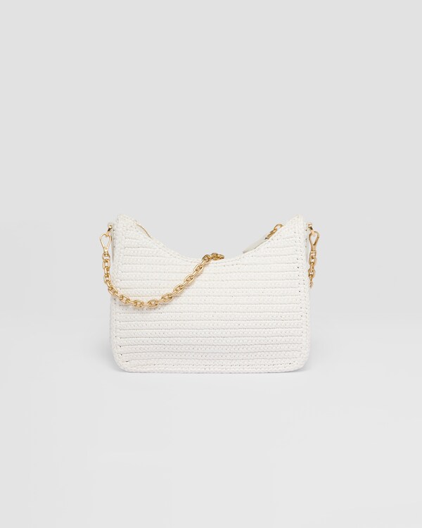 Prada Re-Edition 2005 crochet bag - White Prada Re-Edition 2005 crochet bag - White