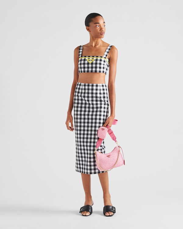 Bolsa Prada Re-Edition 2005  em crochê Bolsa Prada Re-Edition 2005  em crochê