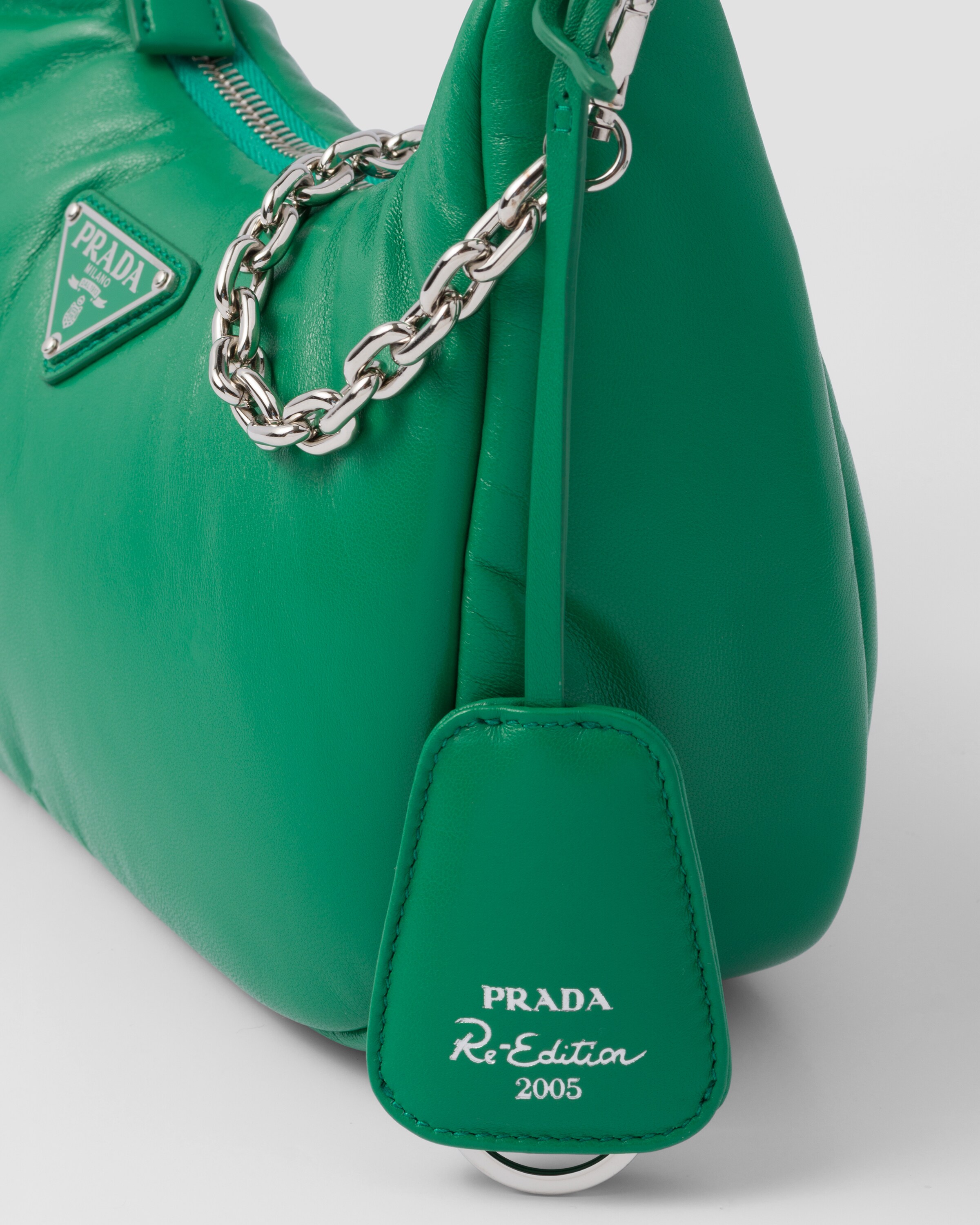 Prada Padded nappa\u002Dleather Prada Re\u002DEdition 2005 shoulder bag 6