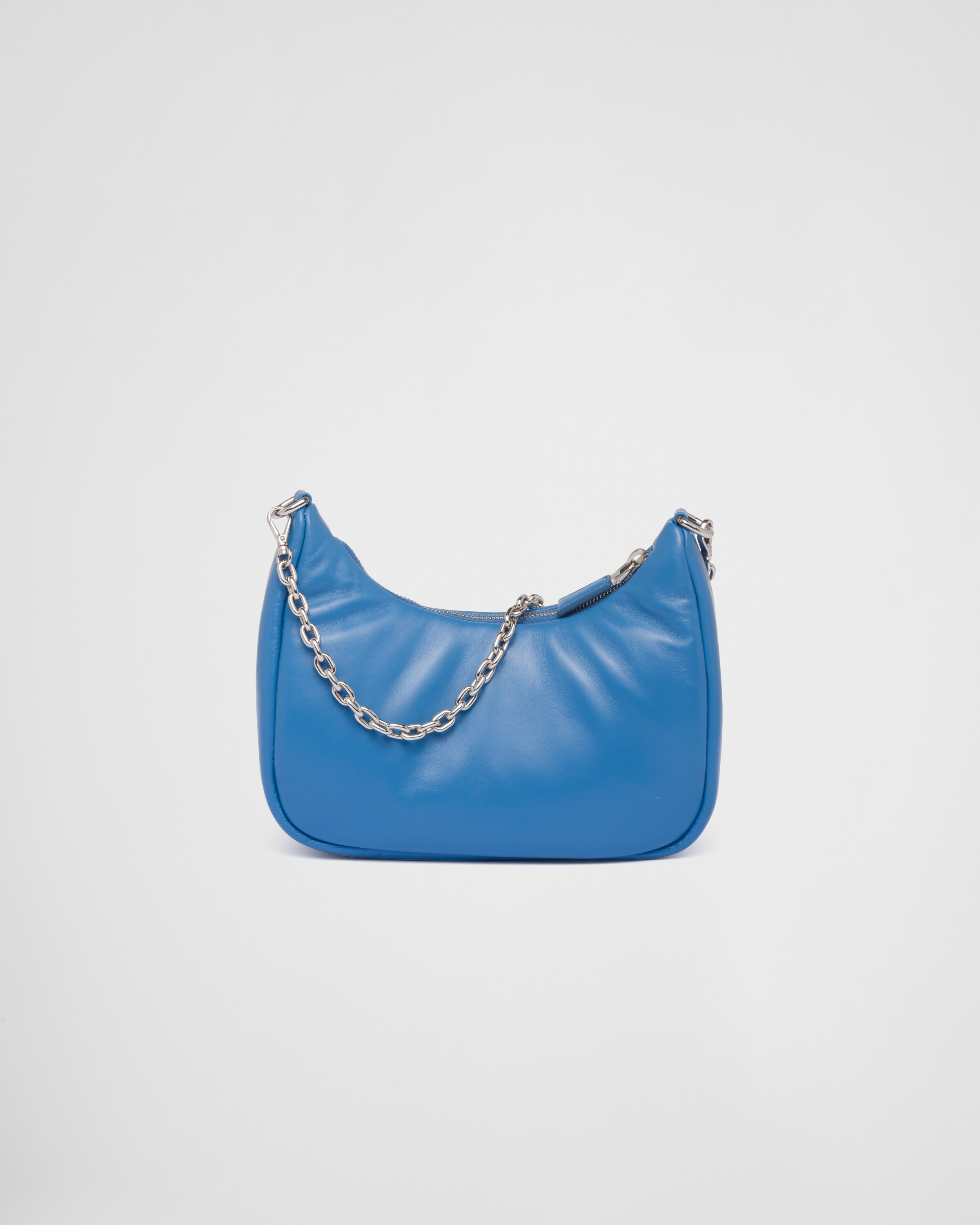 Prada Re-Edition 2005 Saffiano Leather Shoulder Bag Blue