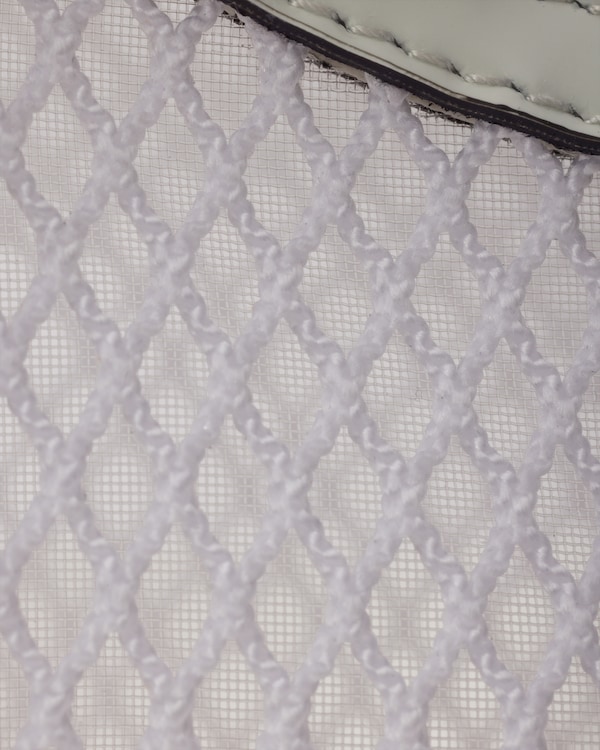 Bolso Prada Re-Edition 2005 de malla y piel cepillada - Blanco Bolso Prada Re-Edition 2005 de malla y piel cepillada - Blanco