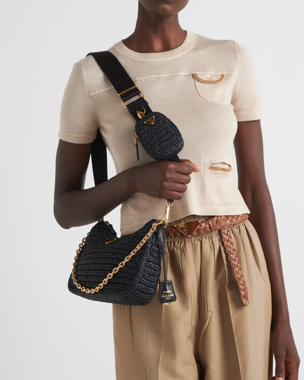 Prada Re-Edition 2005 crochet bag - Black Prada Re-Edition 2005 crochet bag - Black