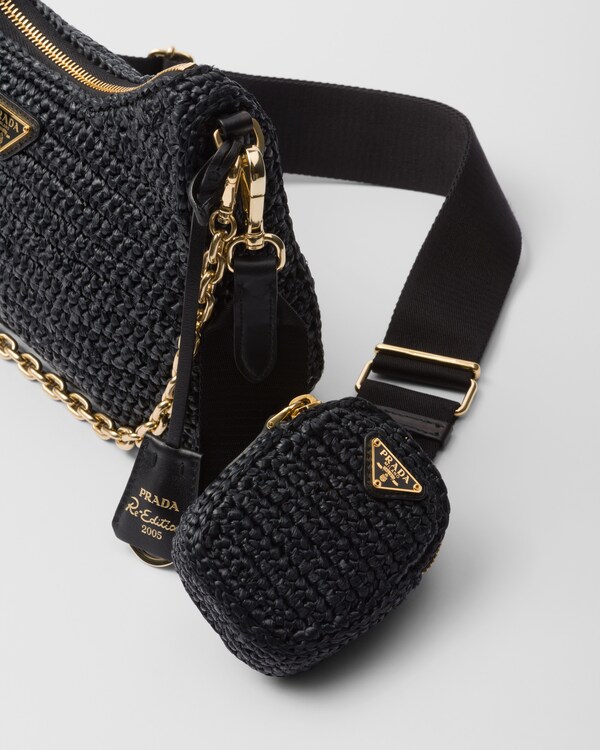 Prada Re-Edition 2005 crochet bag - Black Prada Re-Edition 2005 crochet bag - Black