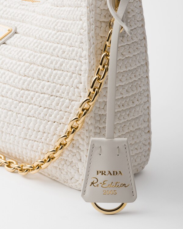 Prada Re-Edition 2005 crochet bag - White Prada Re-Edition 2005 crochet bag - White