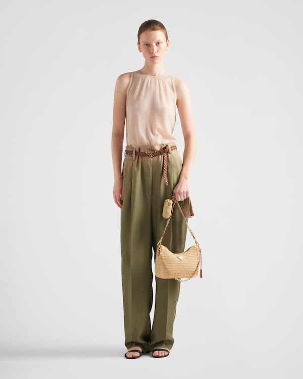 Prada Re-Edition 2005 crochet bag - Natural Prada Re-Edition 2005 crochet bag - Natural