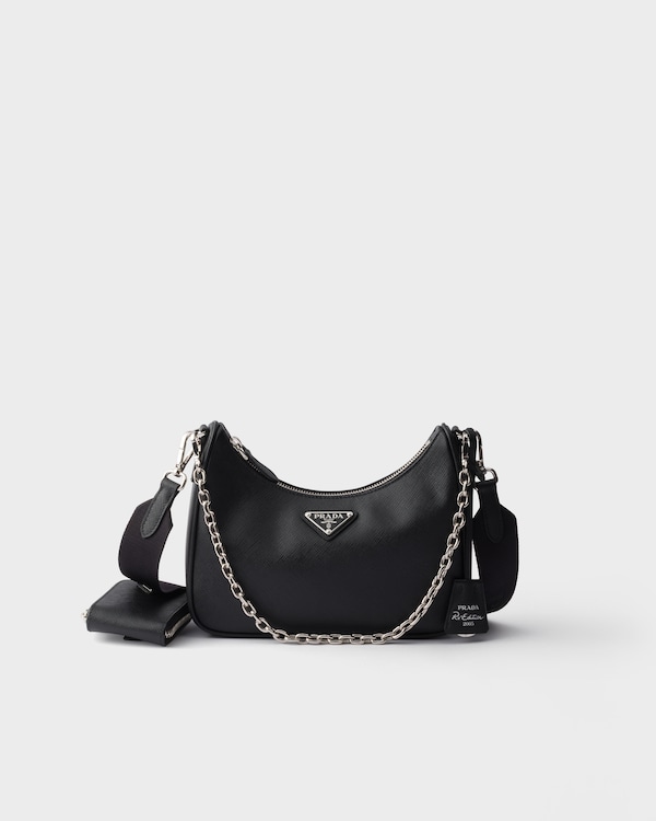Prada Re-Edition 2005 Saffiano leather bag - Black Prada Re-Edition 2005 Saffiano leather bag - Black