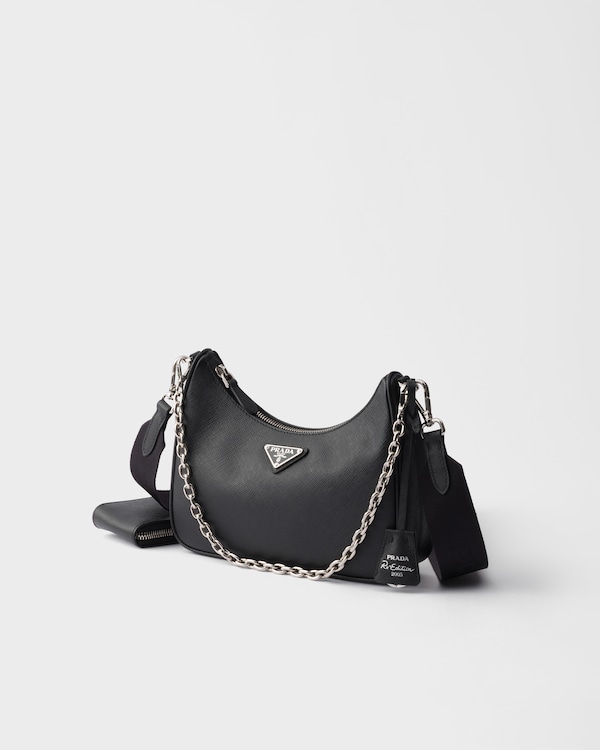 Prada Re-Edition 2005 Saffiano leather bag - Black Prada Re-Edition 2005 Saffiano leather bag - Black