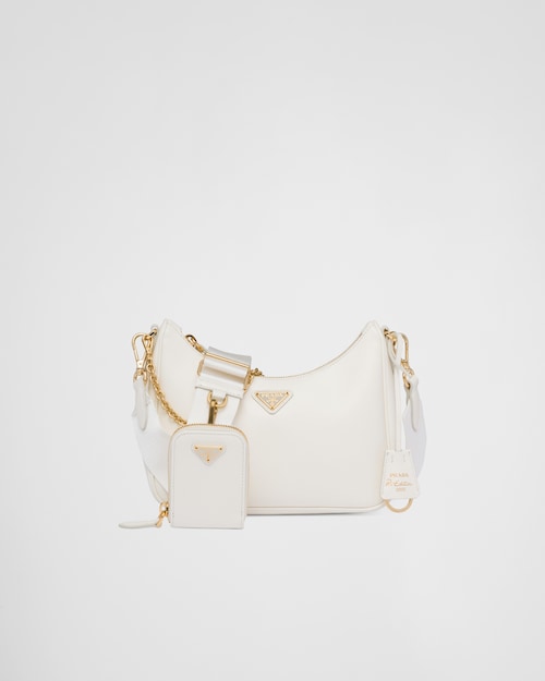 Prada حقيبة Prada Re-Edition 2005 من جلد سافيانو 1