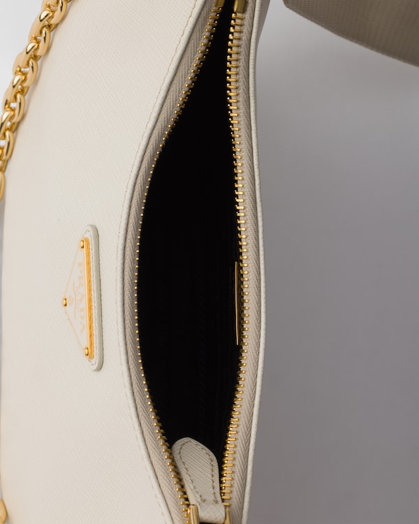 Prada Re-Edition 2005 Tasche aus Saffiano-Leder - Kalkweiss Prada Re-Edition 2005 Tasche aus Saffiano-Leder - Kalkweiss