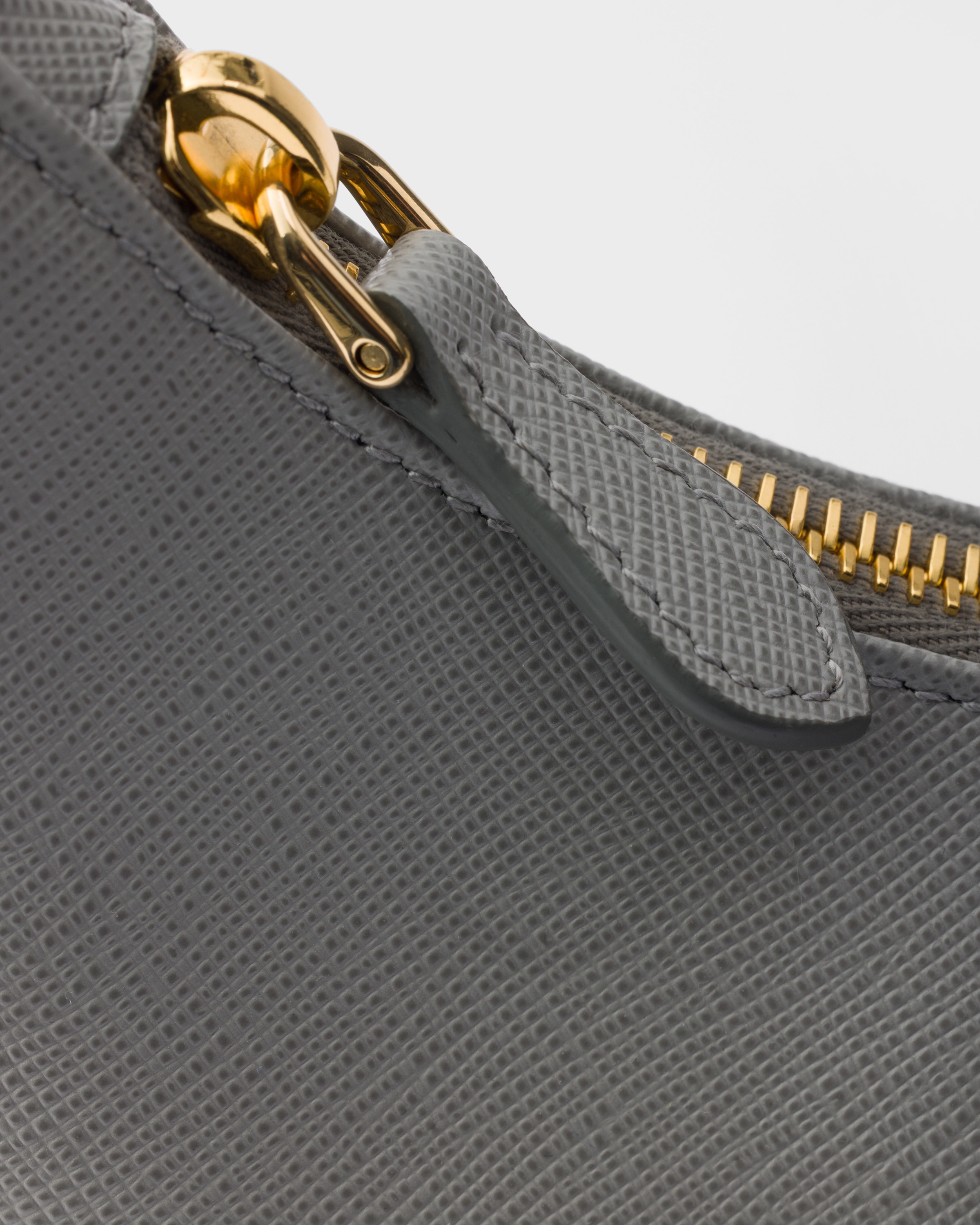 Cloudy Gray Prada Re-Edition 2005 Saffiano leather bag | PRADA