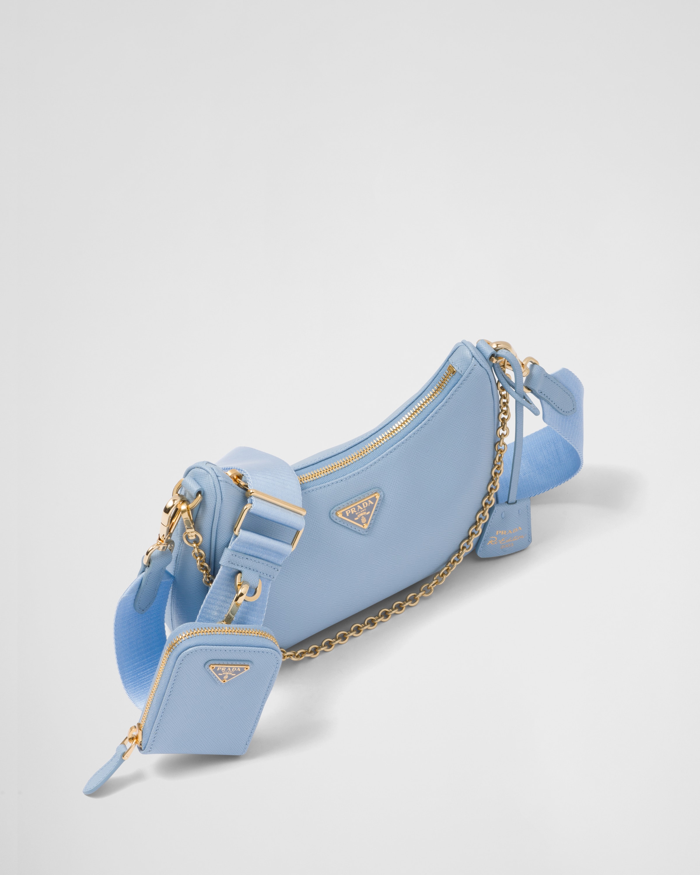 Blue prada new arrivals bag