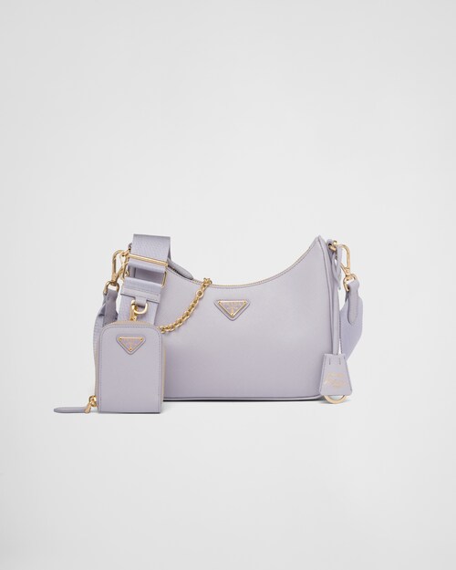 Prada حقيبة Prada Re-Edition 2005 من جلد سافيانو 1