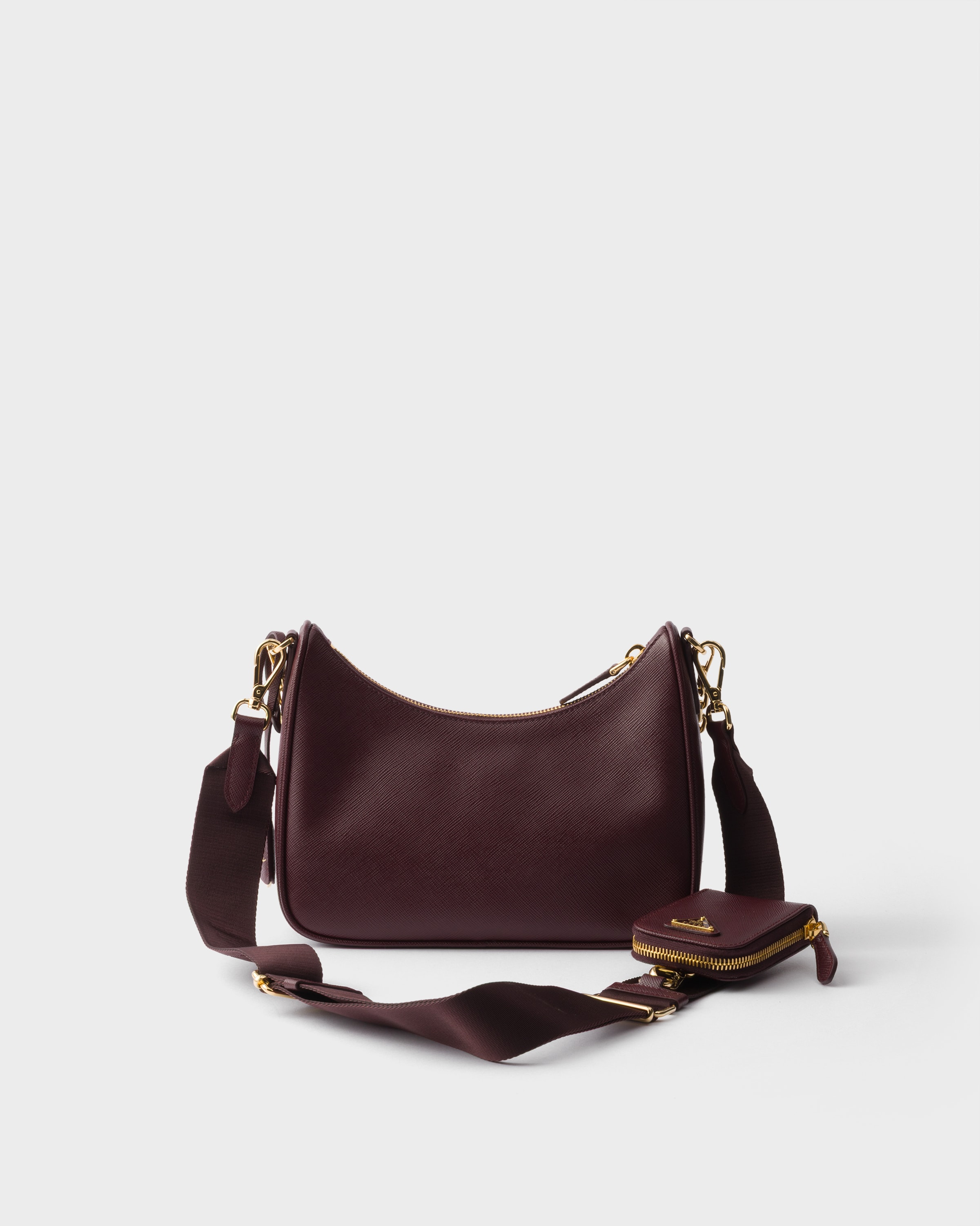 バッグ・カバンその他 Prada Re-Edition 2005 burgundy leather bag Burgundy Prada Re-Edition 2005 Saffiano leather bag | PRADA