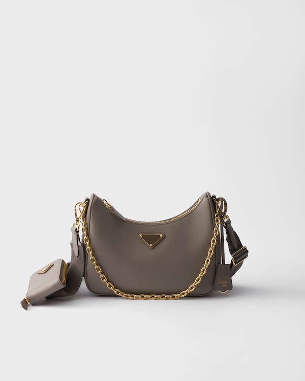 Prada Re-Edition 2005 Saffiano leather bag - Clay Grey Prada Re-Edition 2005 Saffiano leather bag - Clay Grey