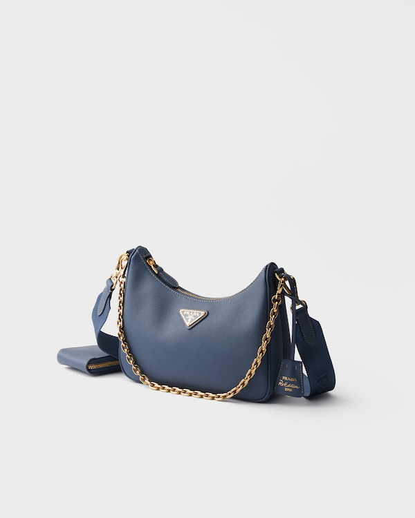 Prada Re-Edition 2005 Saffiano leather bag - Aviation Blue Prada Re-Edition 2005 Saffiano leather bag - Aviation Blue
