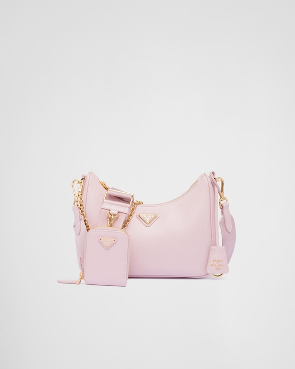 PRADA●リナイロンホボバック 1NE204 Alabaster Prada Re-Edition 2005 Re-Nylon and Saffiano mini