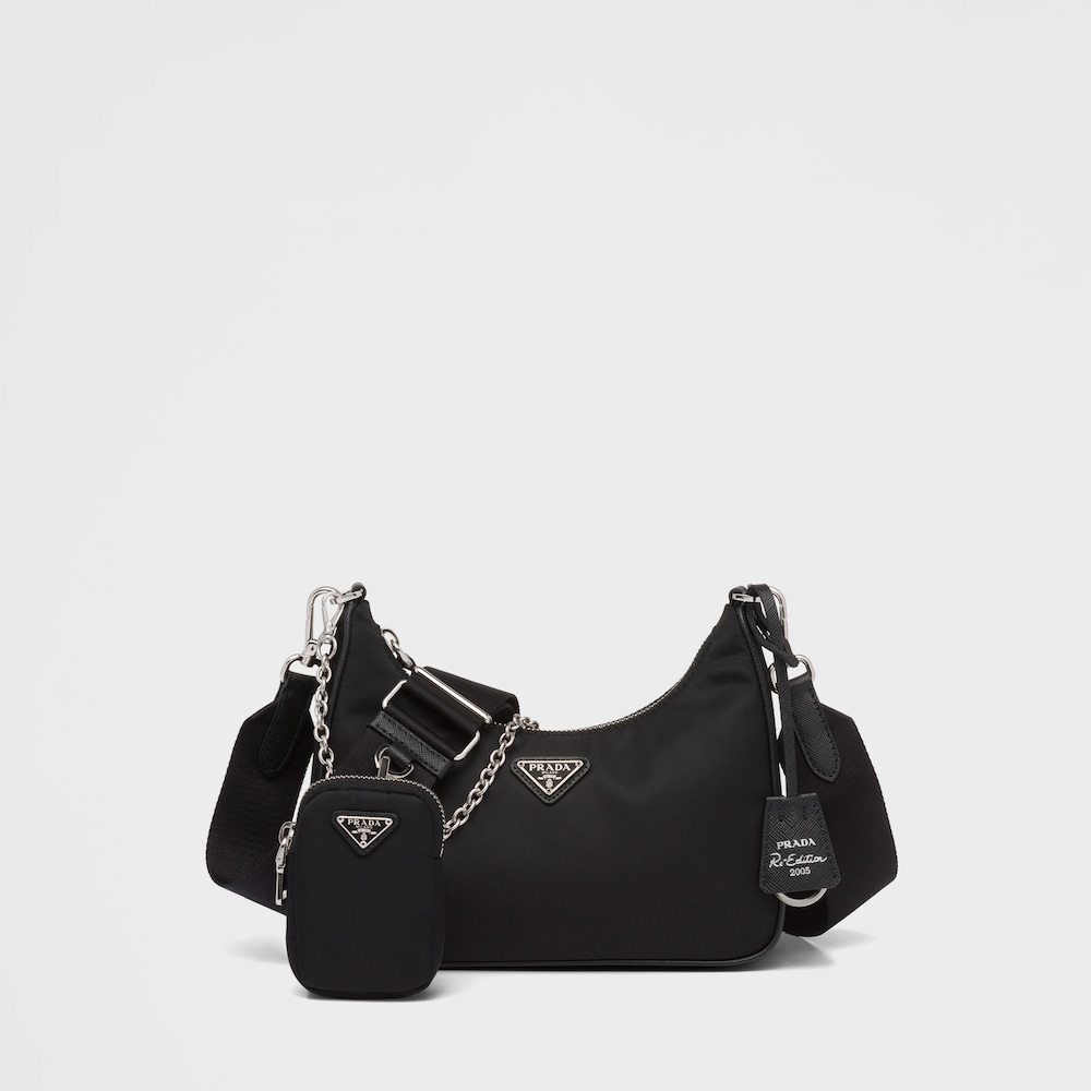 Black Prada ReEdition 2005 ReNylon bag Prada