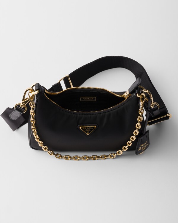 프라다 리에디션 2005 리나일론 및 사피아노 가죽 백 프라다 리에디션 2005 리나일론 및 사피아노 가죽 백