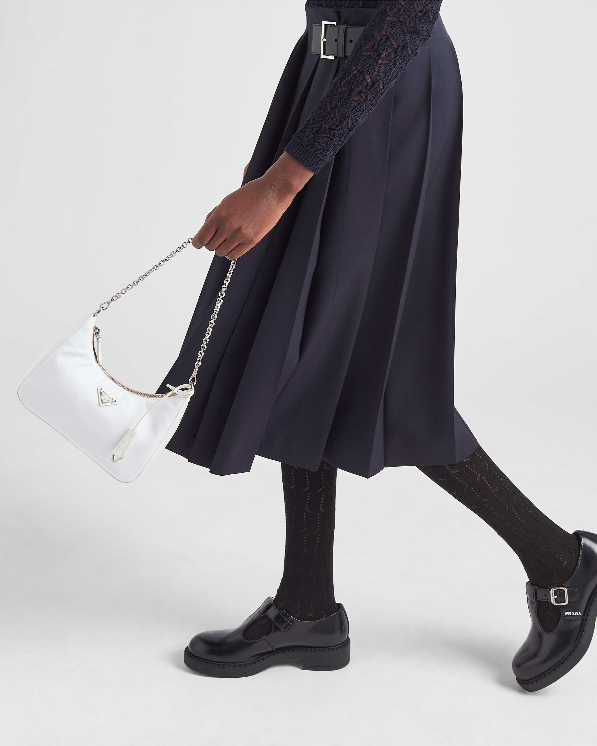 Prada white nylon bag cheap