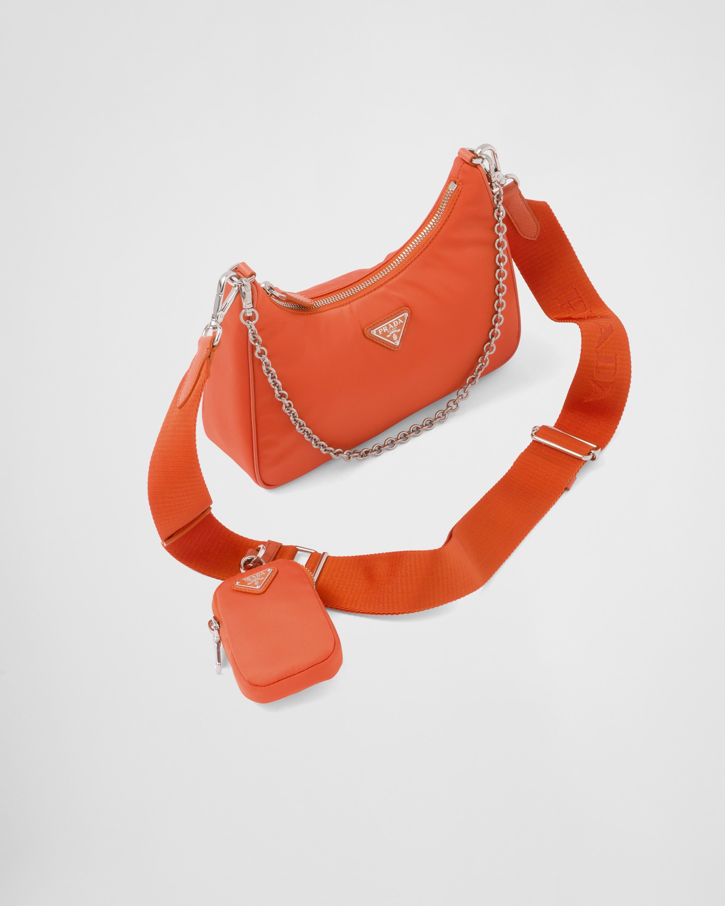 Bolso prada naranja outlet