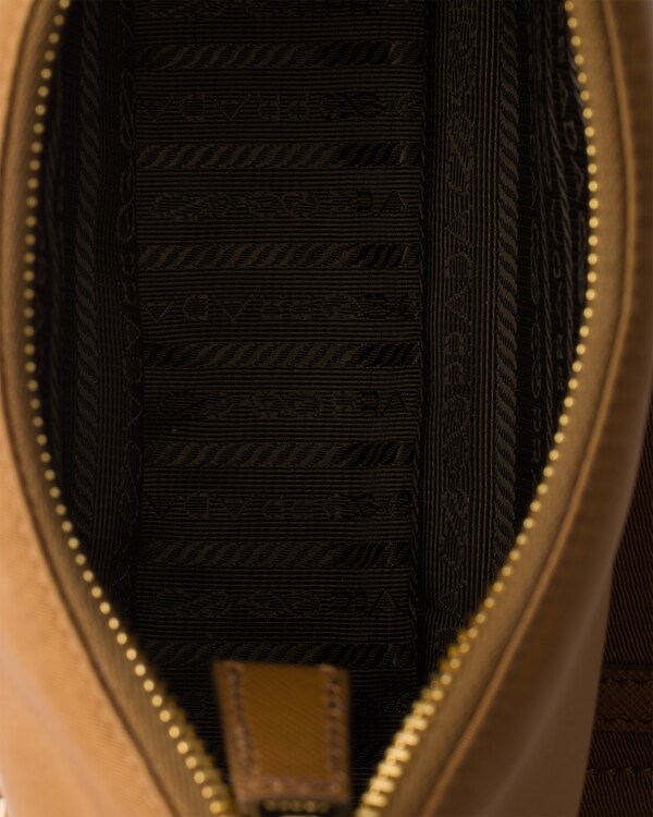 Prada Re-Edition 2005 Re-Nylon and Saffiano leather bag with charm Prada Re-Edition 2005 Re-Nylon and Saffiano leather bag with charm