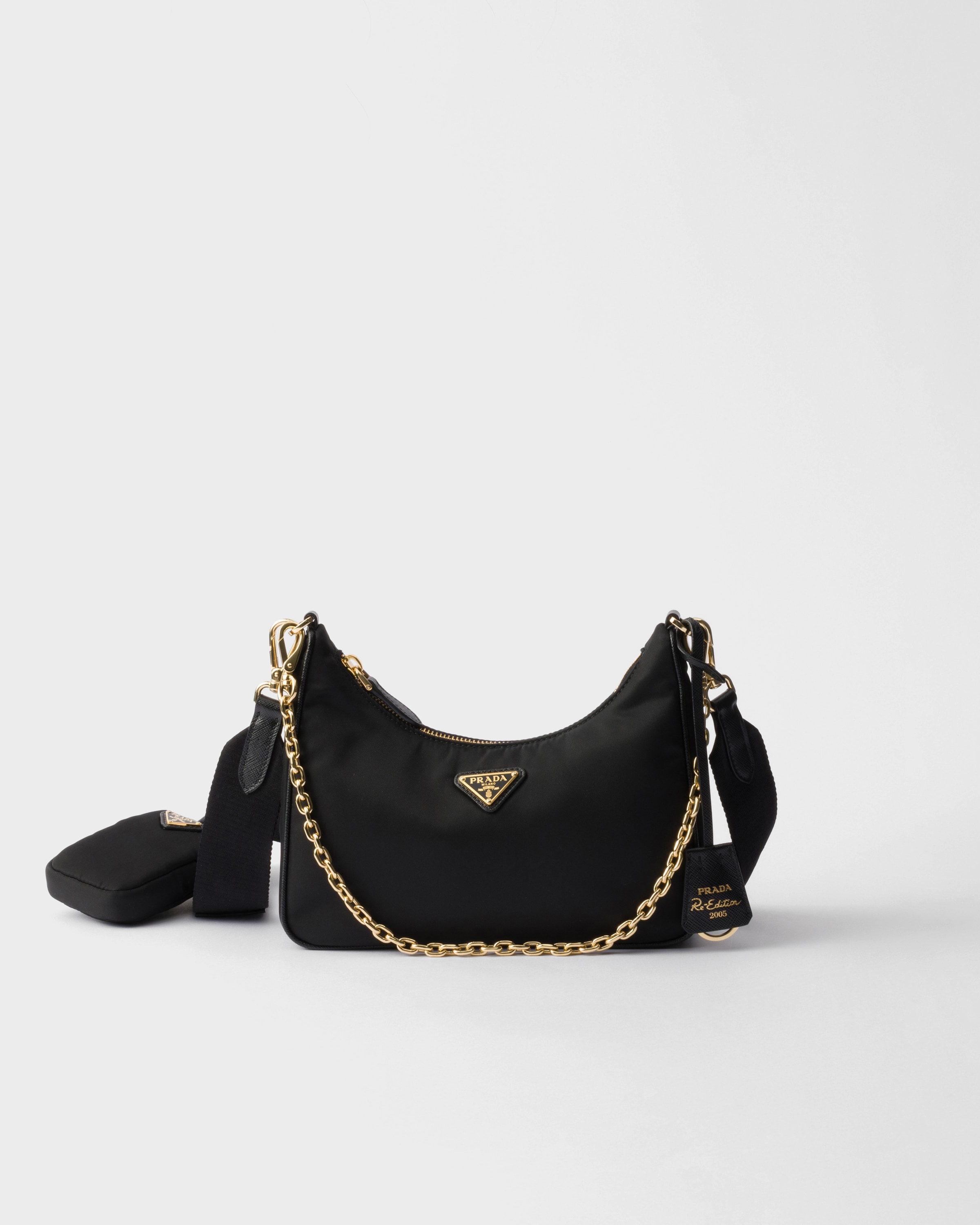 prada Re-Edition 2005 Re-Nylon バック Black Prada Re-Edition 2005 Re-Nylon bag | PRADA - United States
