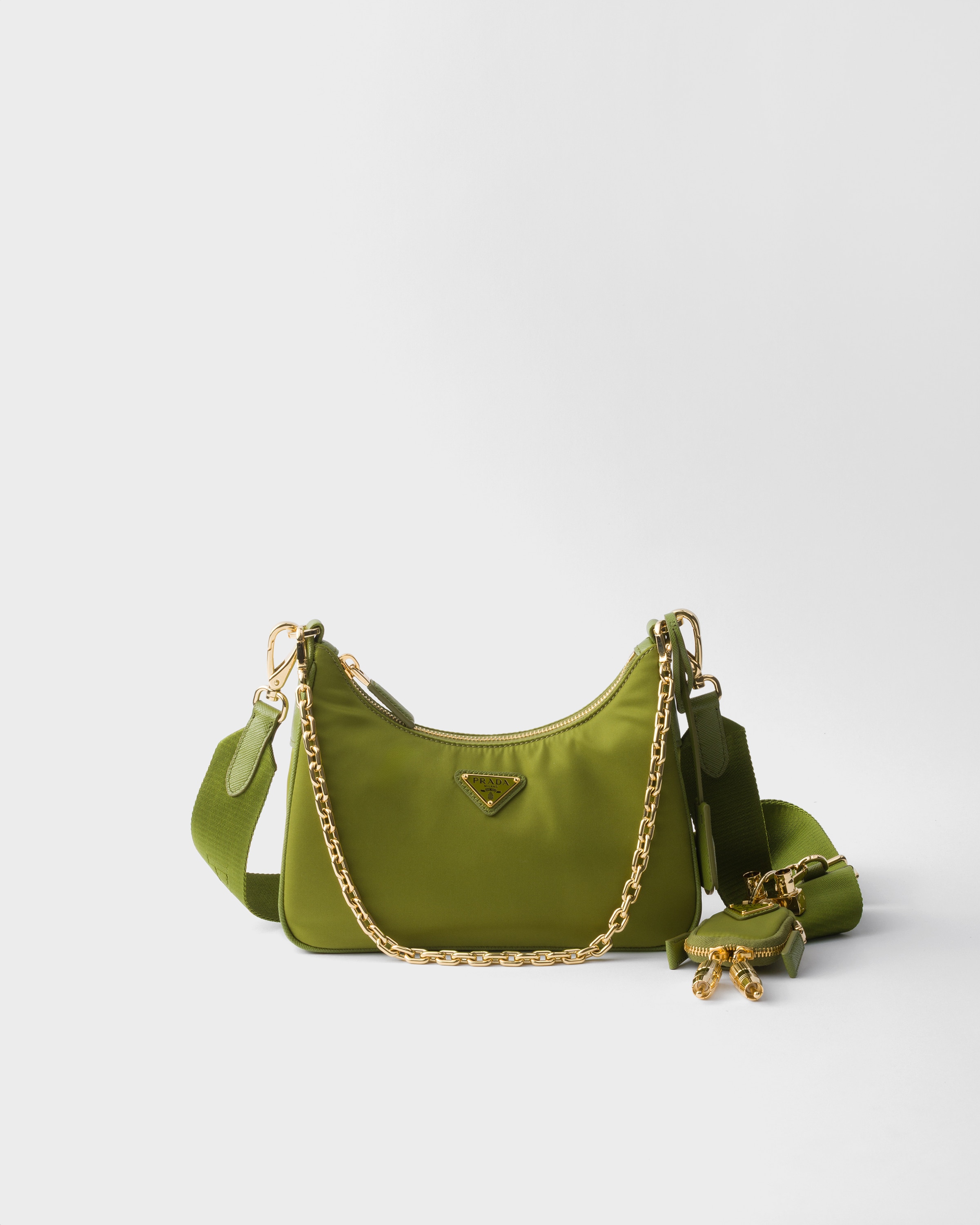 Ivy Green Prada Re-edition 2005 Re-nylon And Saffiano