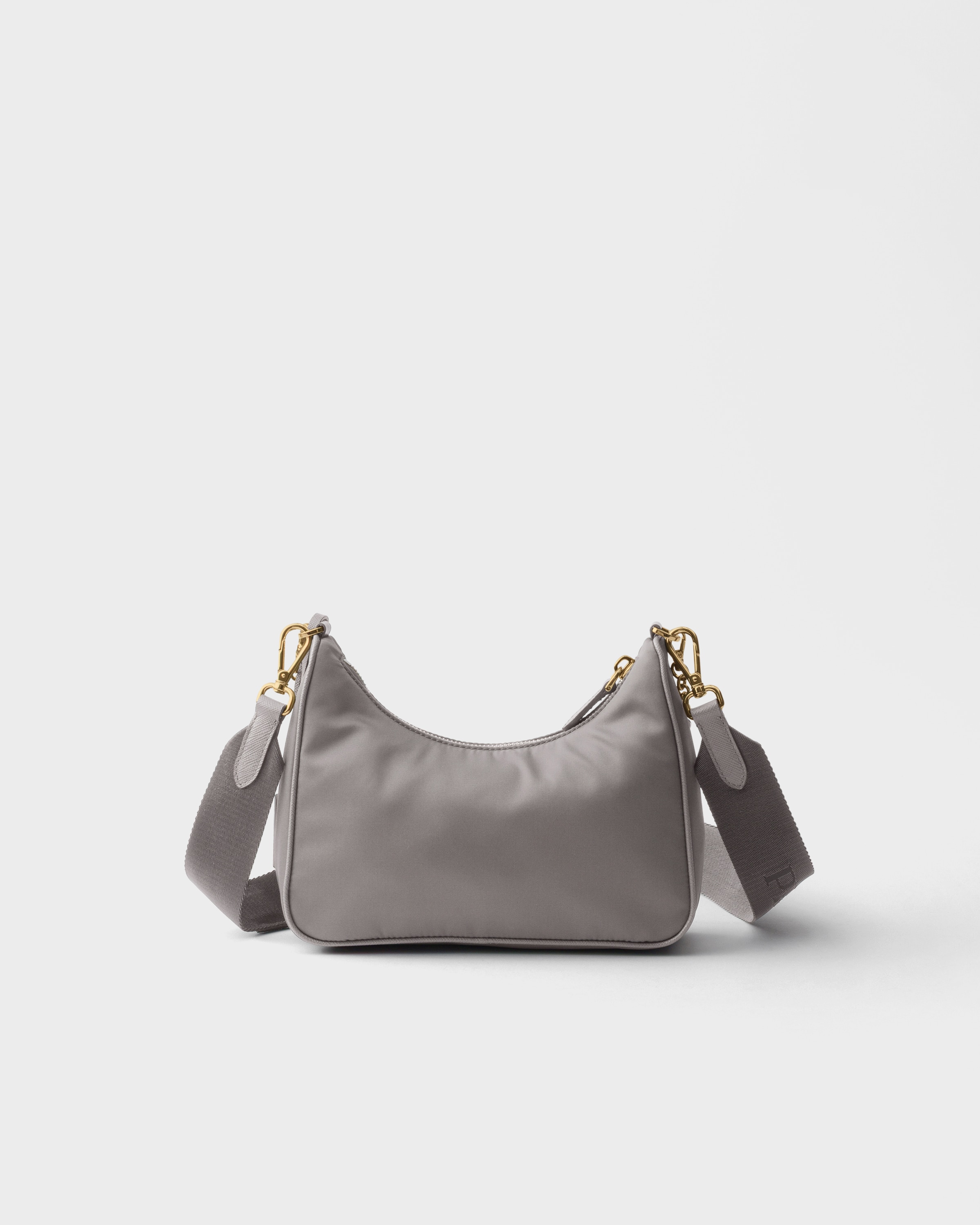 Cloudy Gray Prada Re-edition 2005 Re-nylon Bag | PRADA