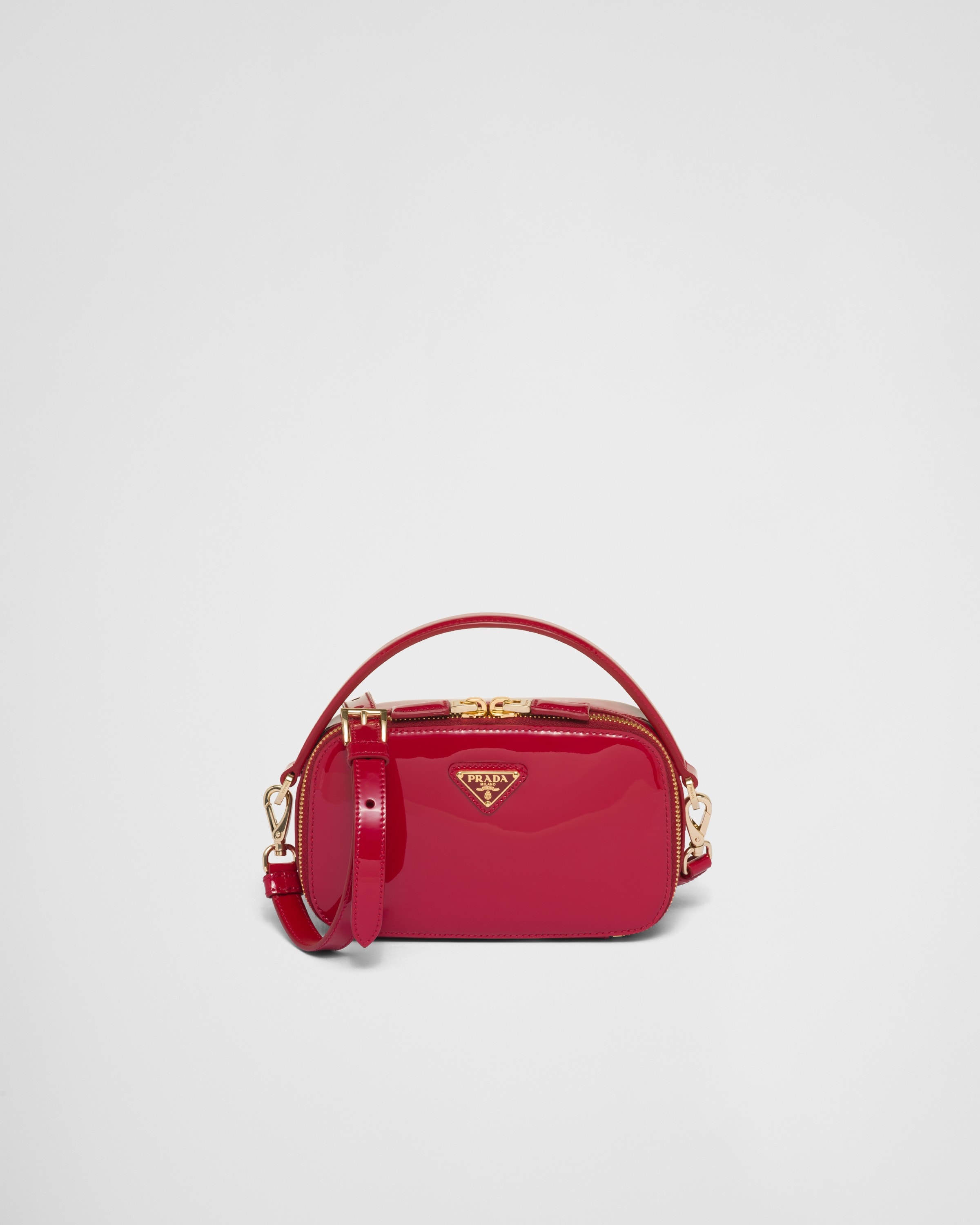 Prada Odette patent leather mini bag