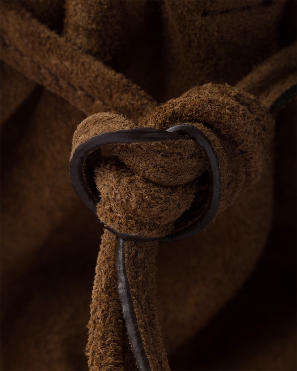 Bolso bandolera Prada Bonnie de ante pequeño Bolso bandolera Prada Bonnie de ante pequeño