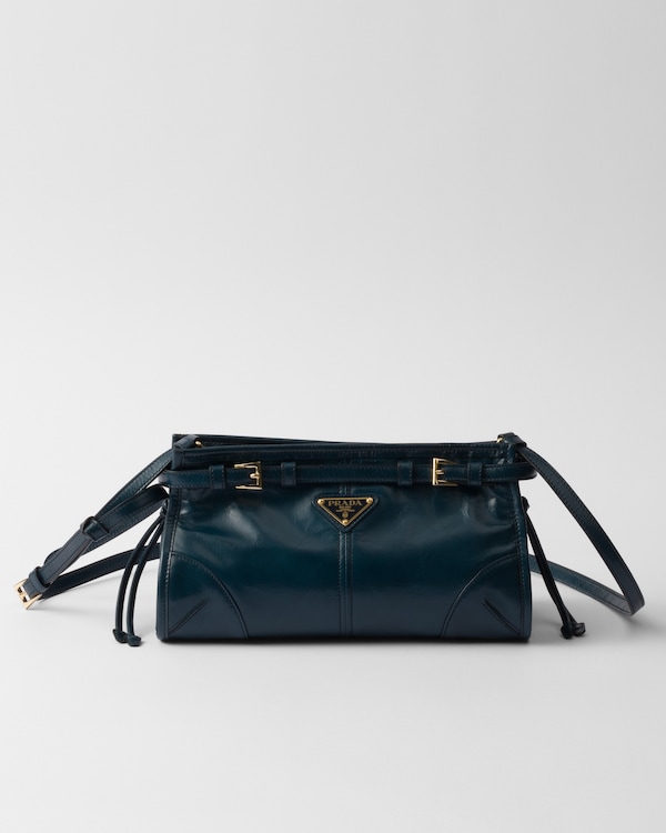 Prada Bonnie small leather shoulder bag - Denim Prada Bonnie small leather shoulder bag - Denim