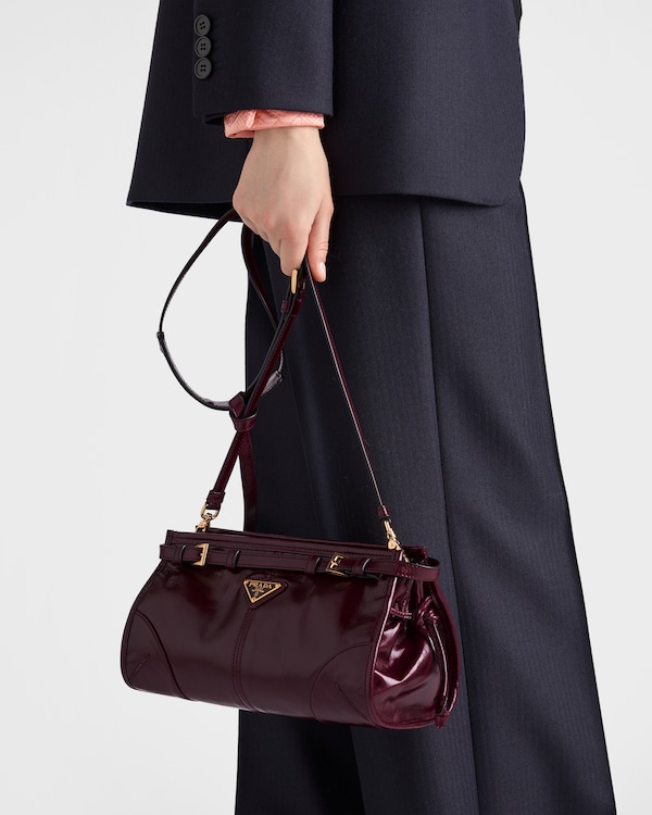 Petit sac à bandoulière Prada Bonnie en cuir Petit sac à bandoulière Prada Bonnie en cuir