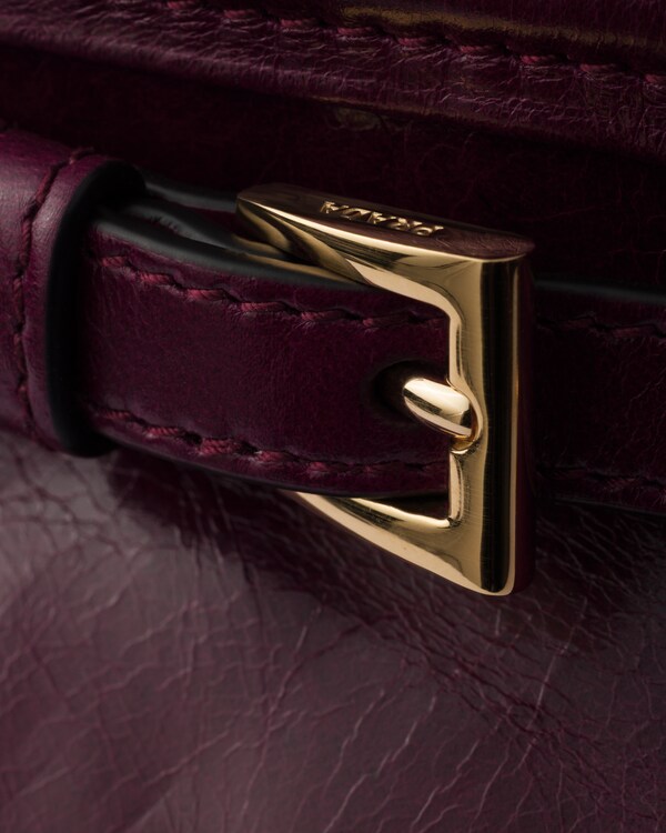 Petit sac à bandoulière Prada Bonnie en cuir Petit sac à bandoulière Prada Bonnie en cuir