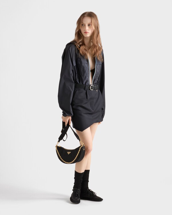 Prada Demi-lune Re-Nylon shoulder bag Prada Demi-lune Re-Nylon shoulder bag