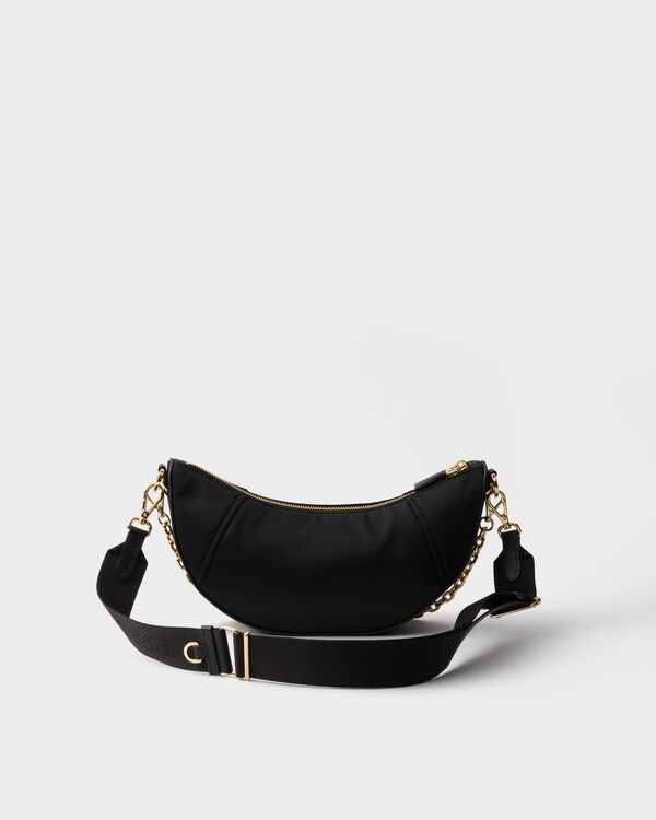 Prada Demi-lune Re-Nylon shoulder bag Prada Demi-lune Re-Nylon shoulder bag