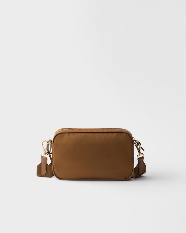Re-Nylon mini shoulder bag - Brandy Re-Nylon mini shoulder bag - Brandy